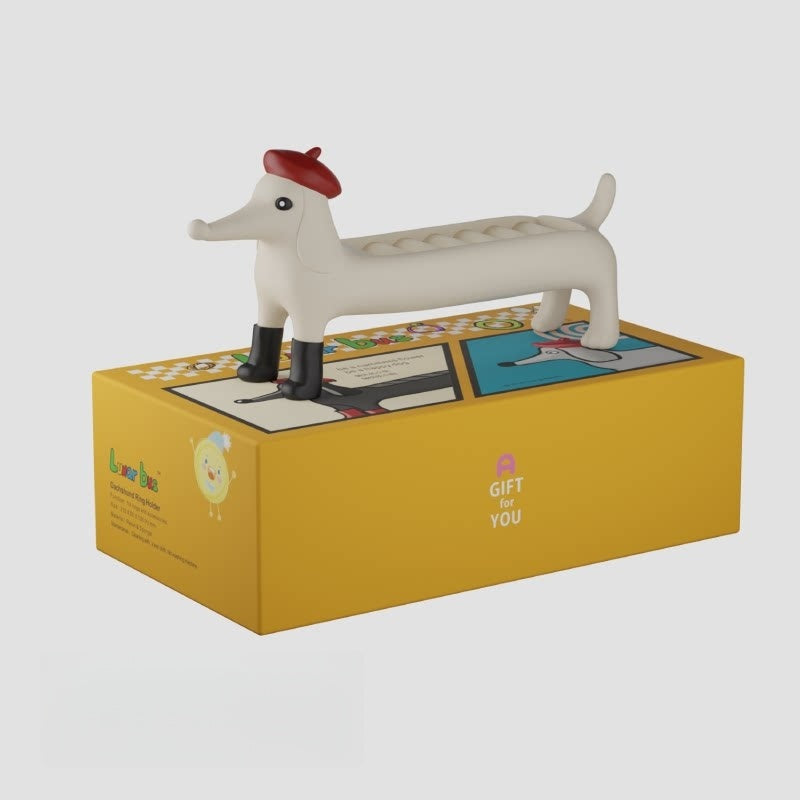Dachshund Ring Jewelry Box