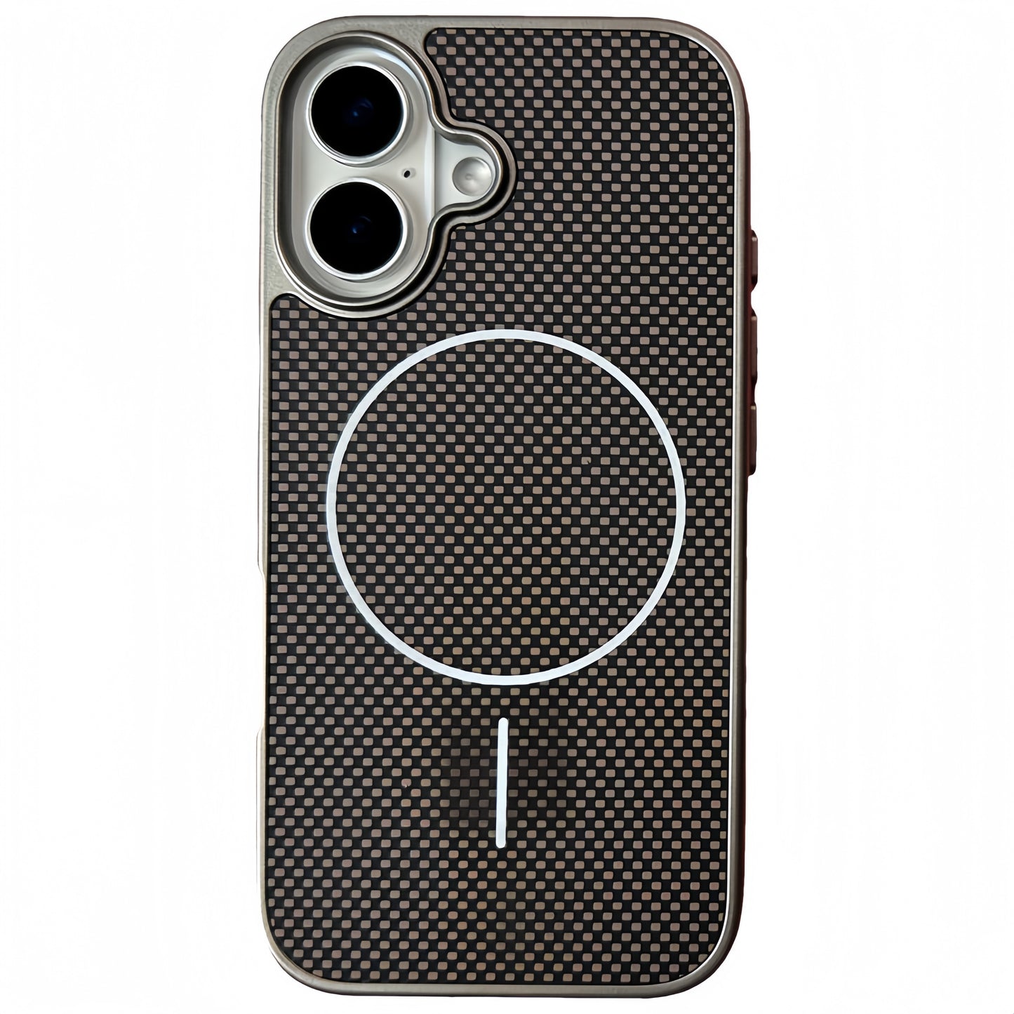 Magnetic Kevlar Carbon Fiber Texture Phone Case