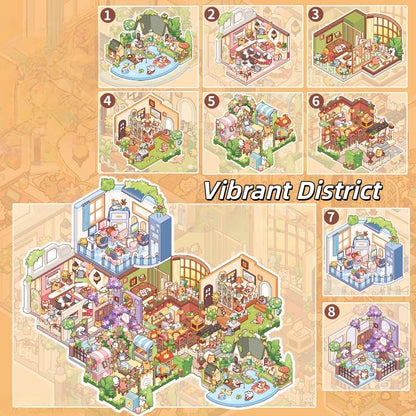 Energy Town 3D Sticker Book