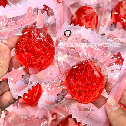 Transparent Fruit Gummy Squishy