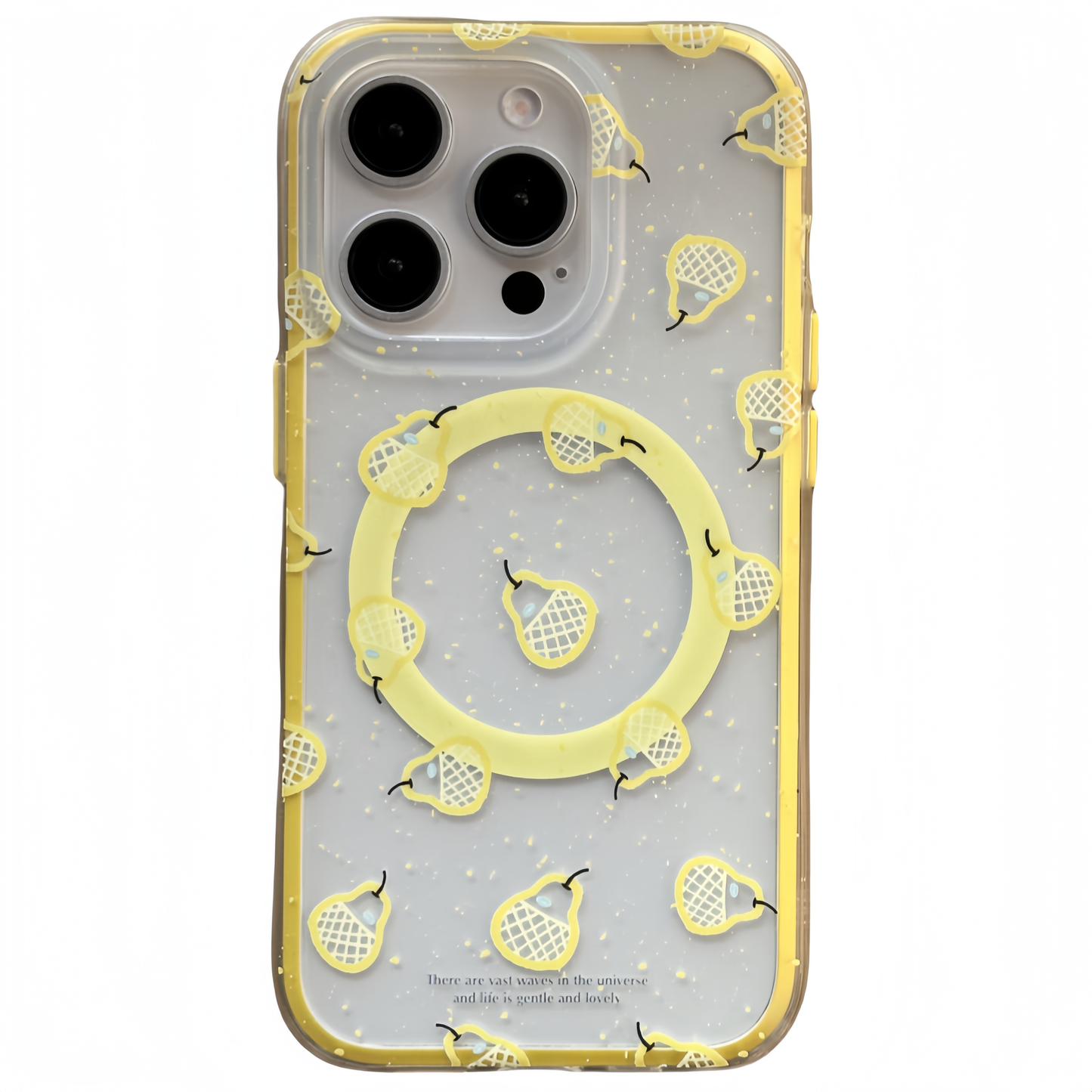 Snow Pear Magnetic Stand Acrylic Phone Case