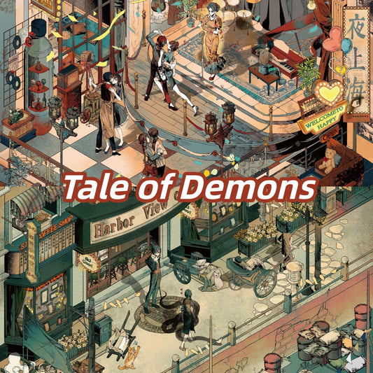 Tale of Demons 3D Sticker | 2 Cute Miniature Scenes