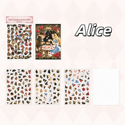 A Day in the Fairy Tale 3D Sticker | 4 Cute Miniature Scenes