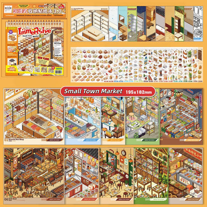 Local Life 3D Sticker Book