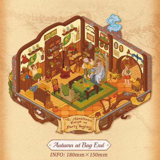 Hobbiton 3D Sticker