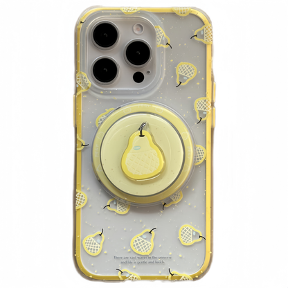 Snow Pear Magnetic Stand Acrylic Phone Case