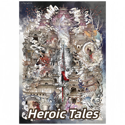 Strange Tales 3D Sticker | 2 Cute Miniature Scenes