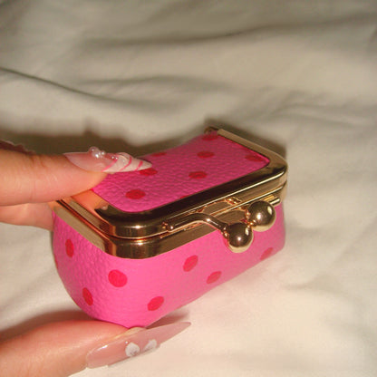 Mini Polka Dot Mini Jewelry Case