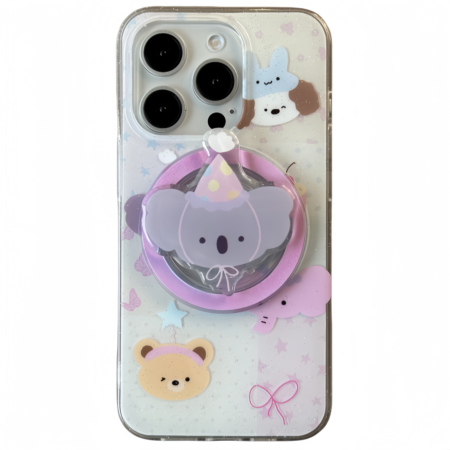 Koala Magnetic Stand Acrylic Phone Case