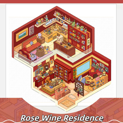Nature’s Rooms 3D Sticker | 5 Cute Miniature Scenes