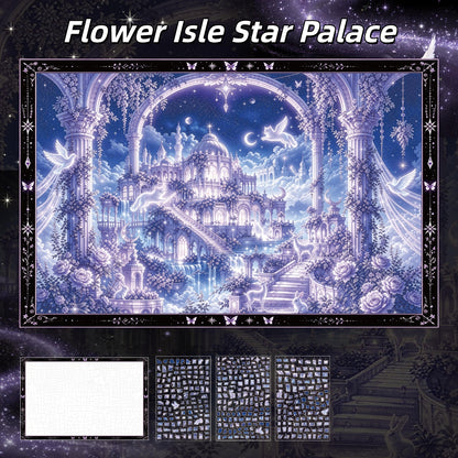 Lost Palace Series 3D Sticker | 2 Cute Miniature Scenes