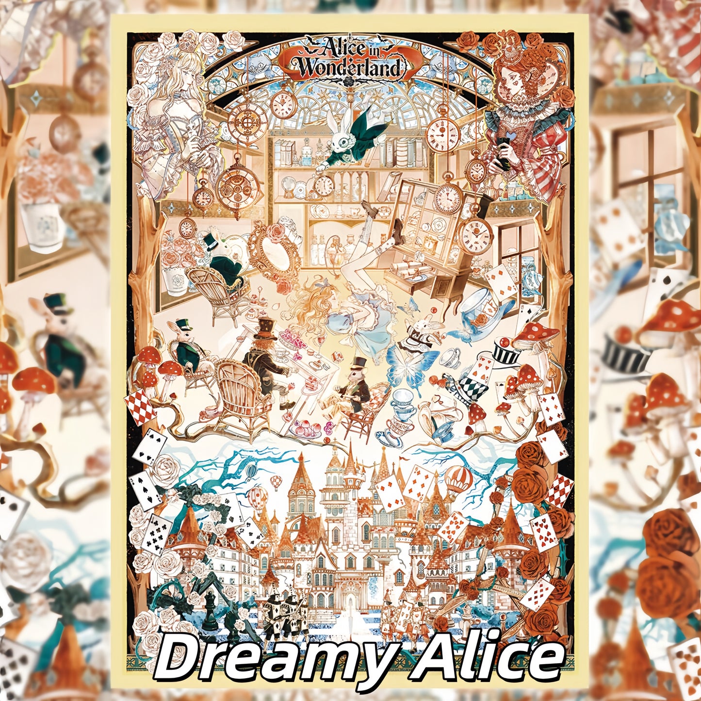 Fairy Tale 3D Sticker | 2 Cute Miniature Scenes