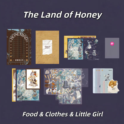 The Land of Honey 3D Sticker | 3 Cute Miniature Scenes