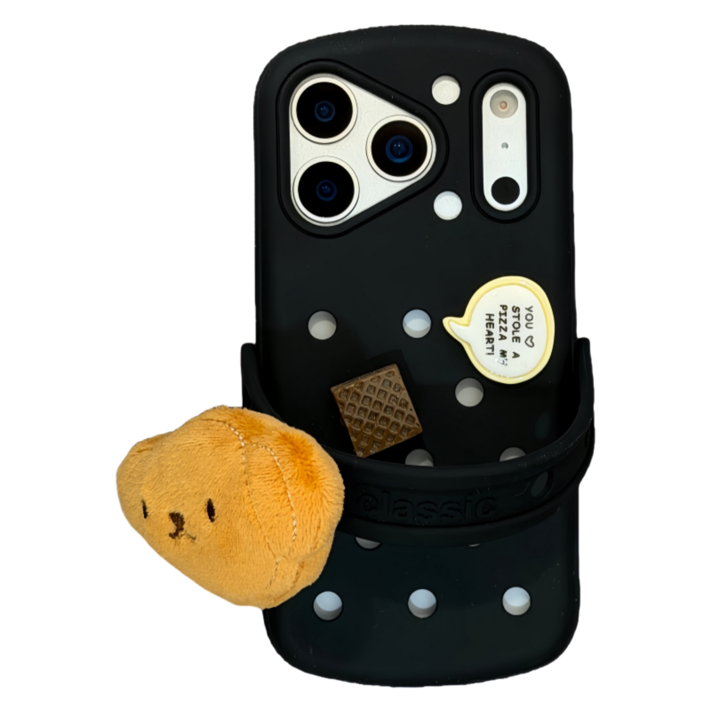 Cute Crocs Silicone Phone Case