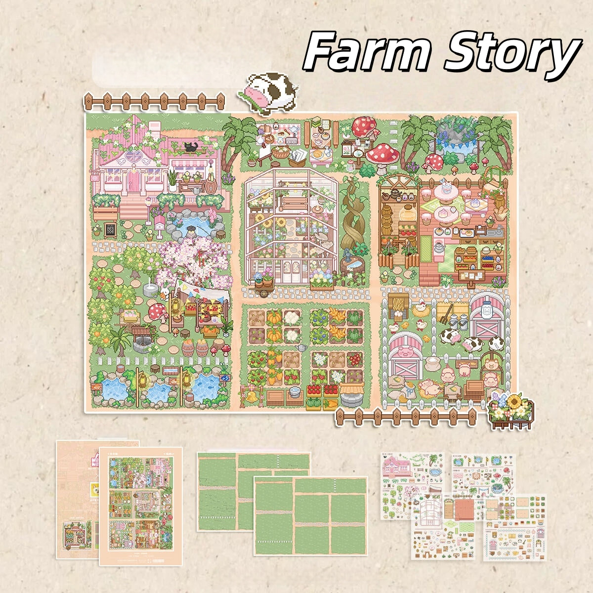 Farm Story 3D Sticker