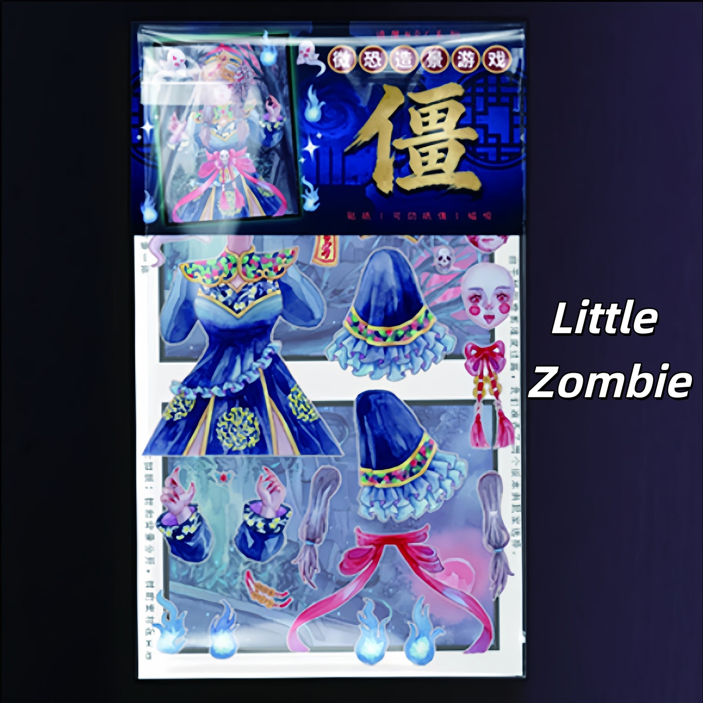 Horrible Wedding 3D Sticker | 2 Cute Miniature Scenes