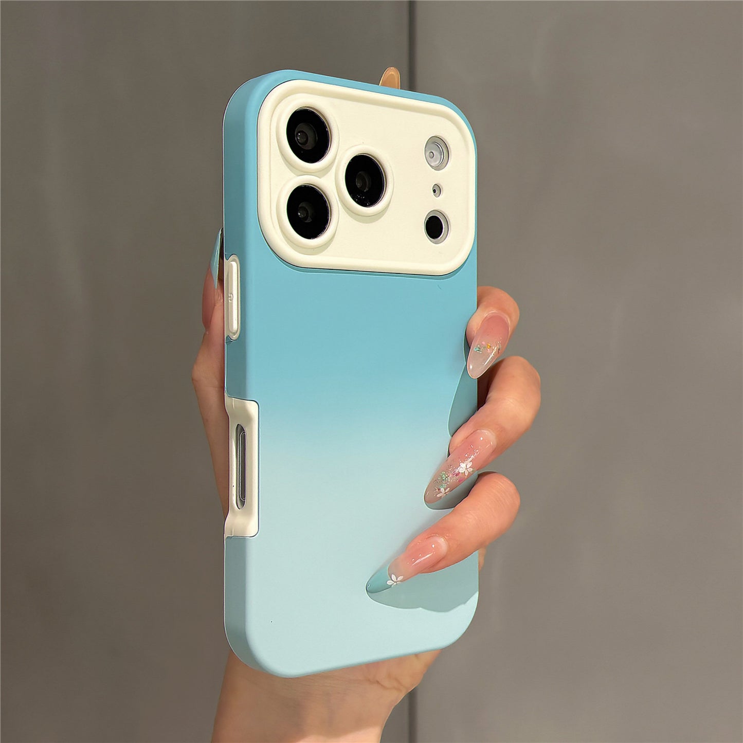 Summer Candy Color Gradient Acrylic Phone Case