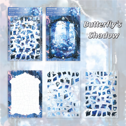 A Butterfly's Dream 3D Sticker | 3 Cute Miniature Scenes