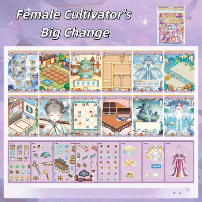Big Change 3D Sticker Book