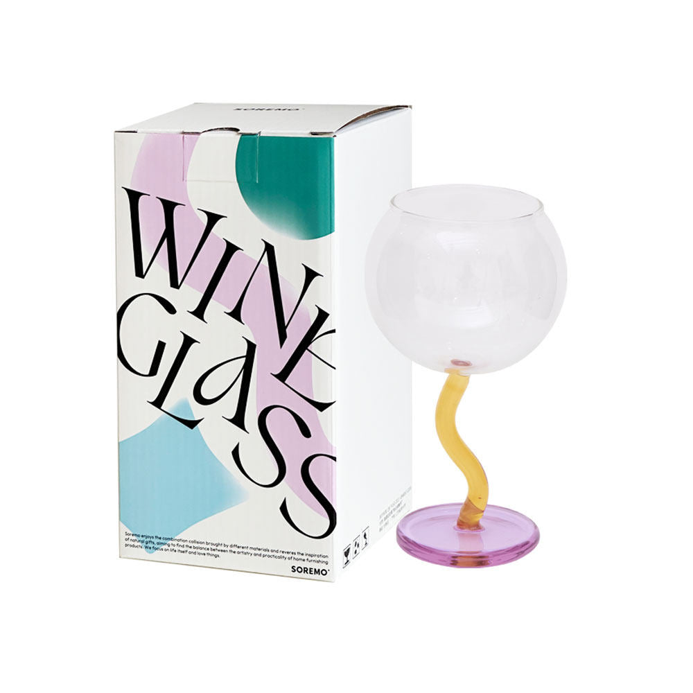 Colorful Stem Goblet