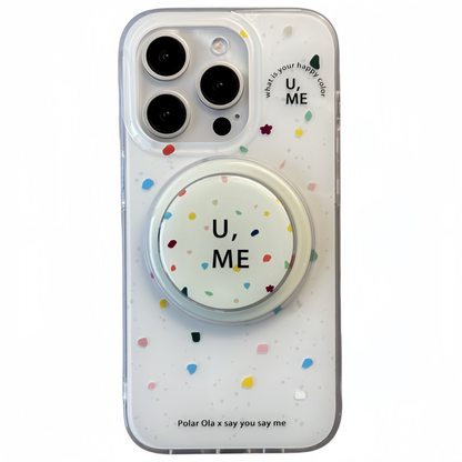 Colorful Splash Ink Blocks Acrylic Phone Case