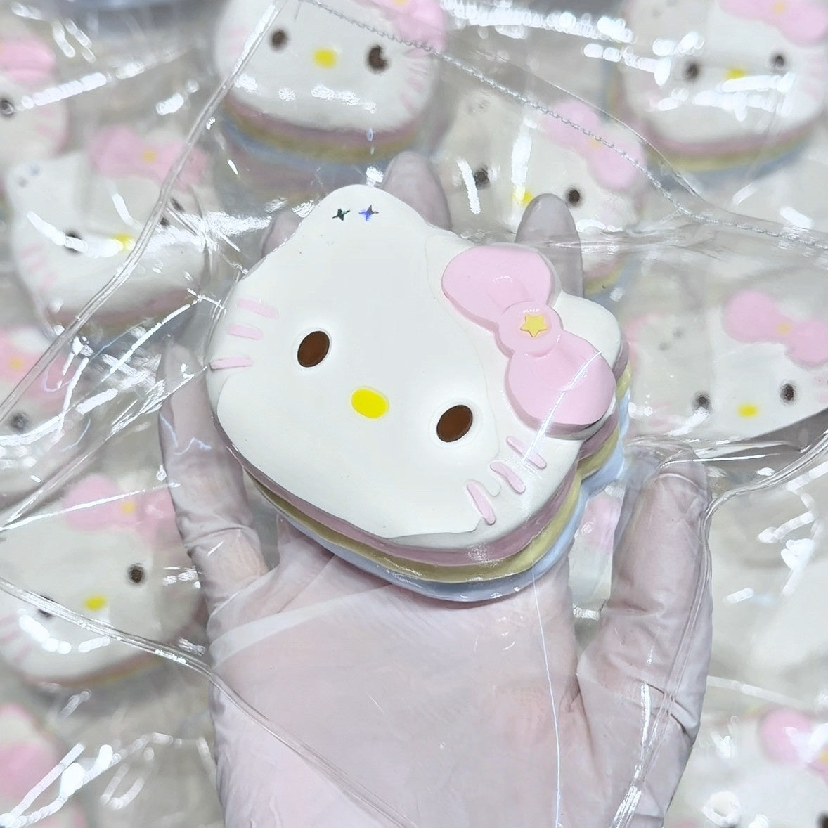 Kitty Waffle Squishy