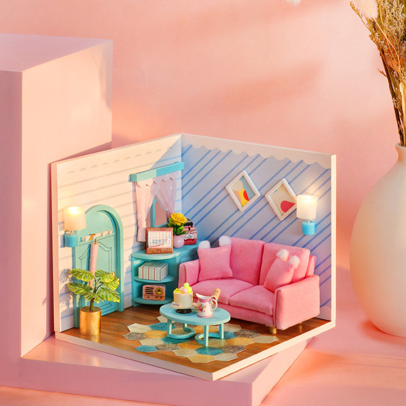 Sunshine Living Room DIY Miniature House - English Instructions