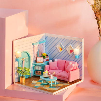 Sunshine Living Room DIY Miniature House - English Instructions