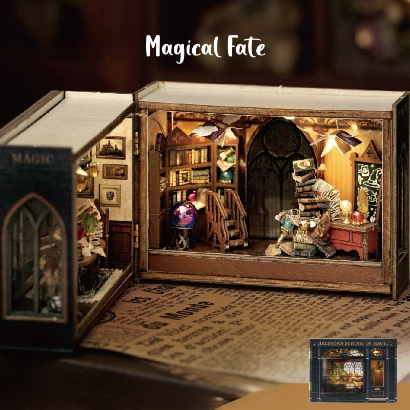 Whimsical Tree House DIY Miniature House - English Instructions