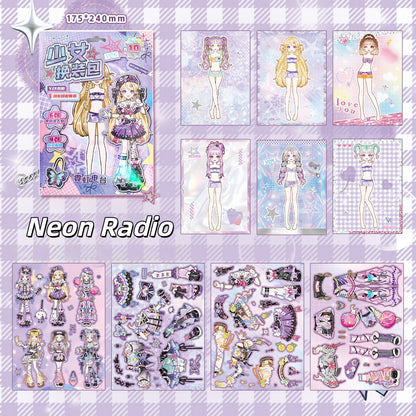 Dress-up 3D Sticker Book