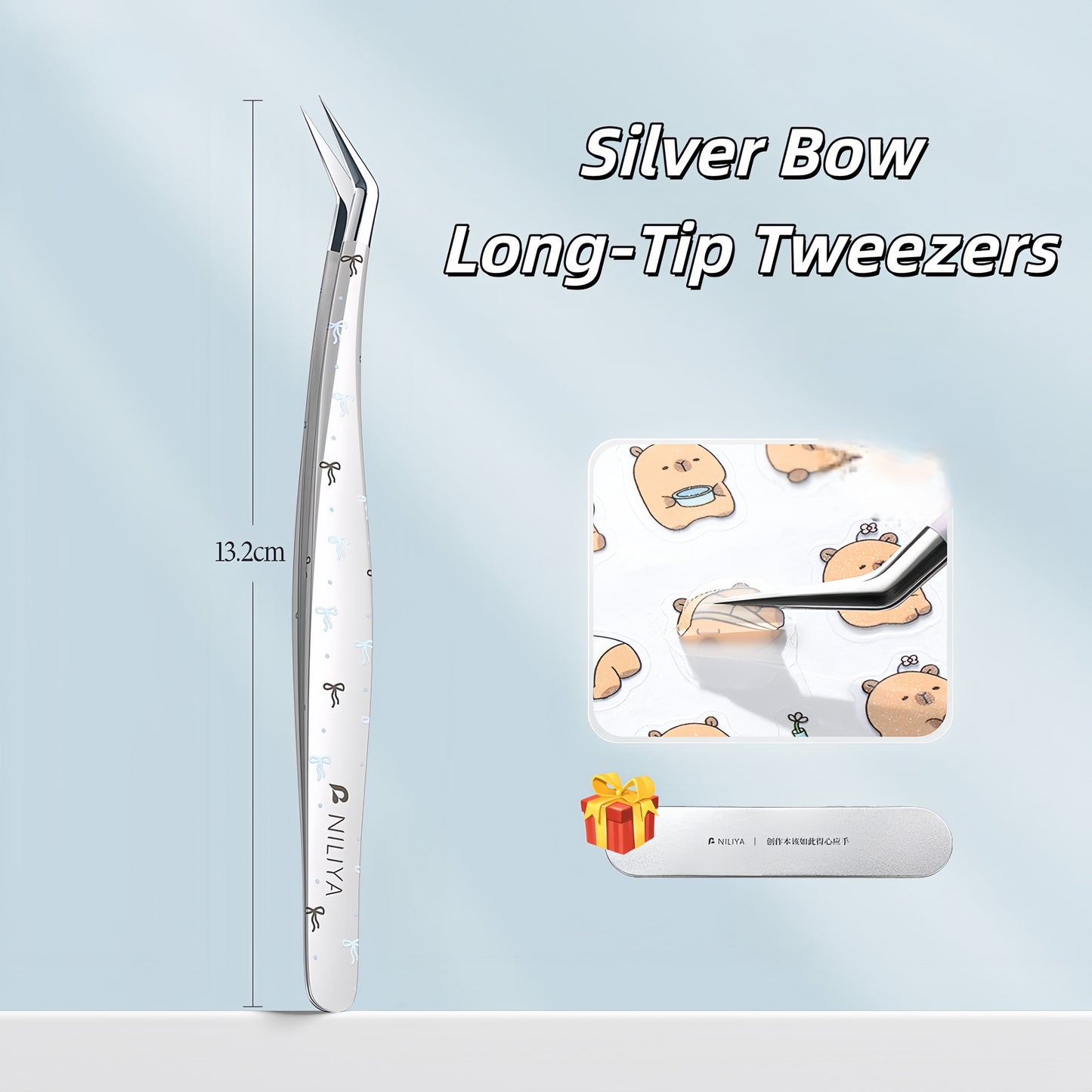 Professional Sticker Tweezers - NILIYA