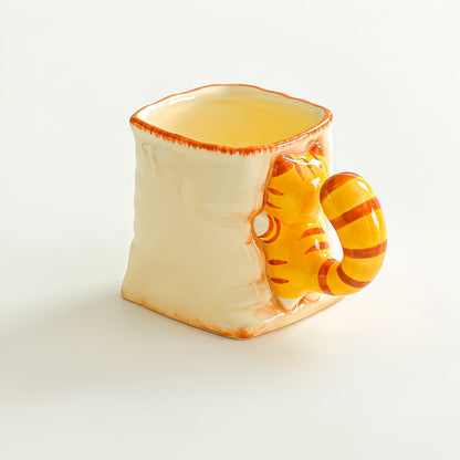 Lucky Bag Kitty Ceramic Mug