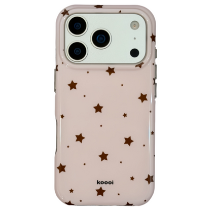 Simple Star Design Acrylic Phone Case