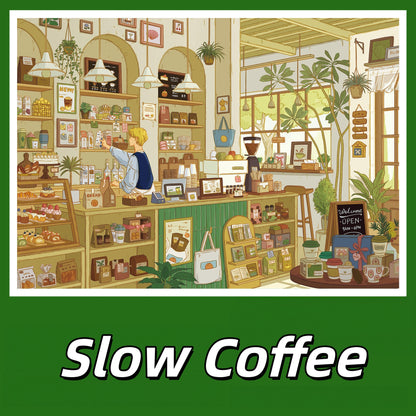 Enjoy Leisure Time 3D Sticker | 3 Cute Miniature Scenes