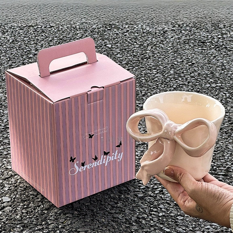 Bowknot Ceramic Mug