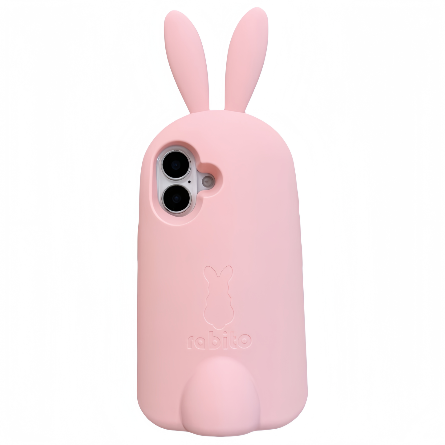 Big Rabbit Standing Silicone Phone Case