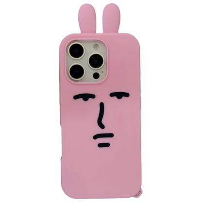 Pink Bunny Silicone Phone Case