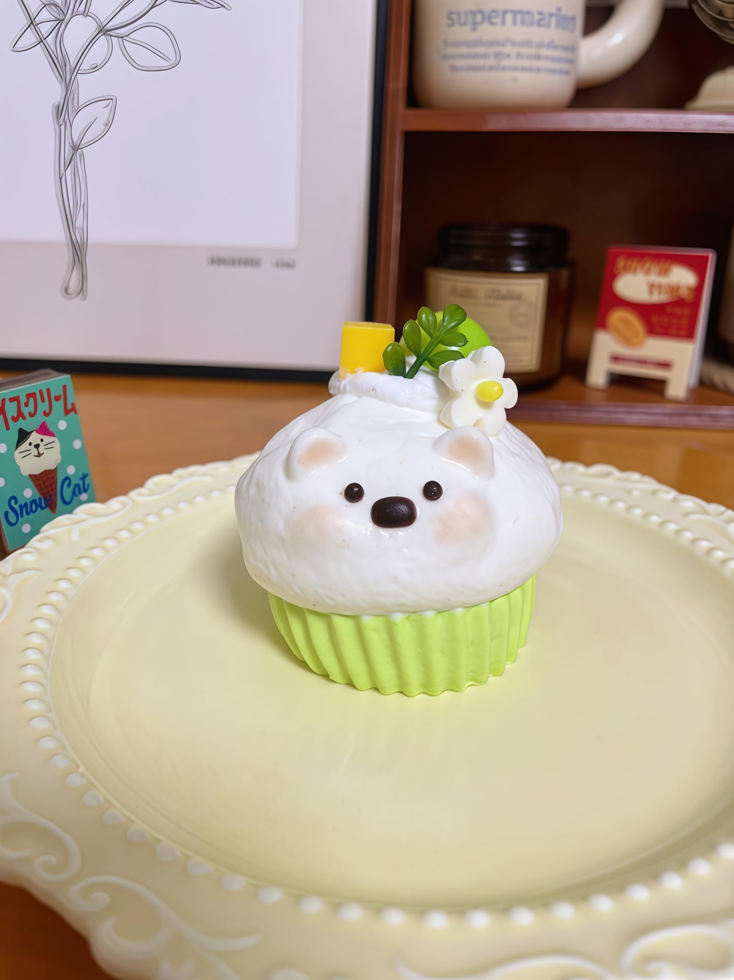 West Highland Muffin Cake Squishy