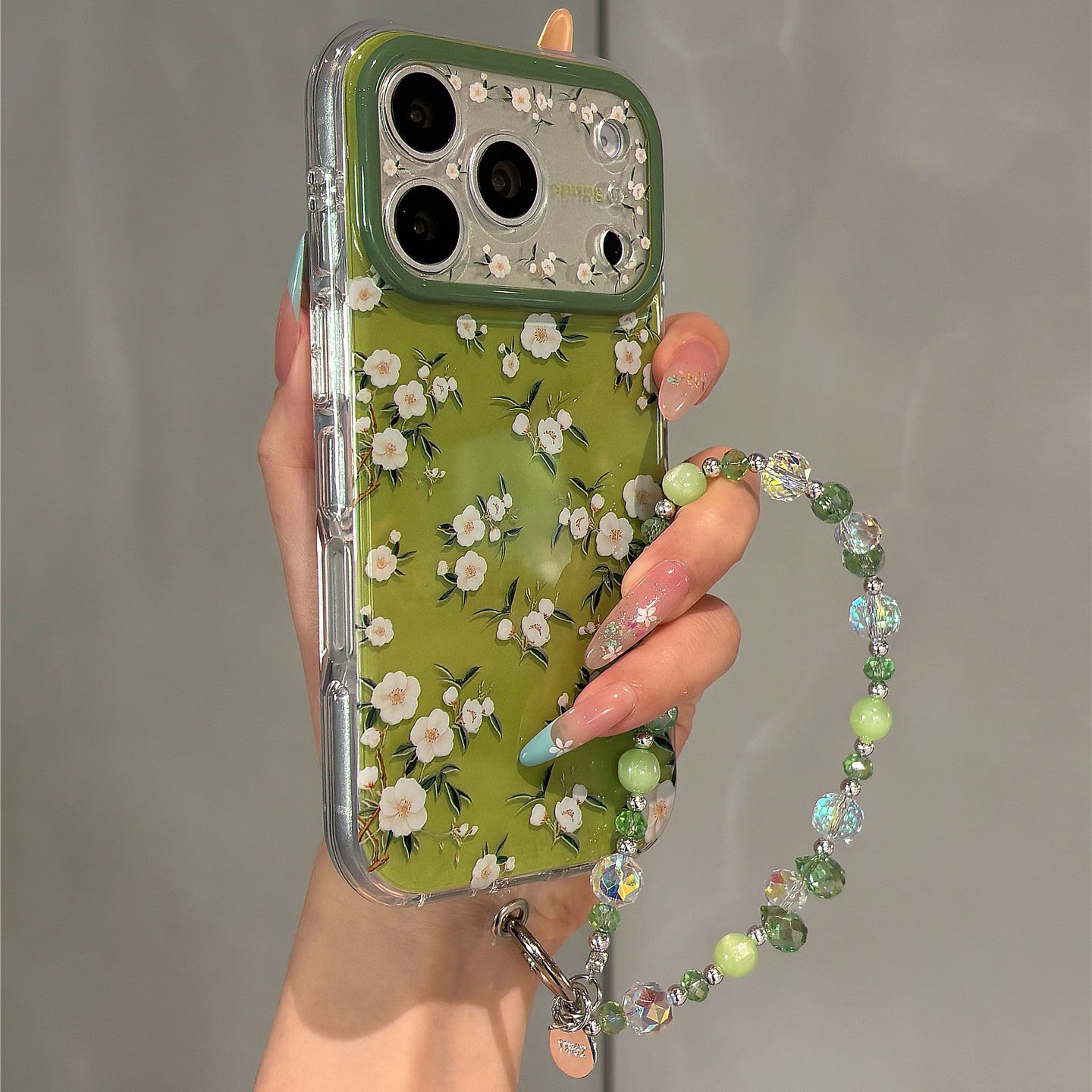 Delicate Fresh Camellia Acrylic Phone Case