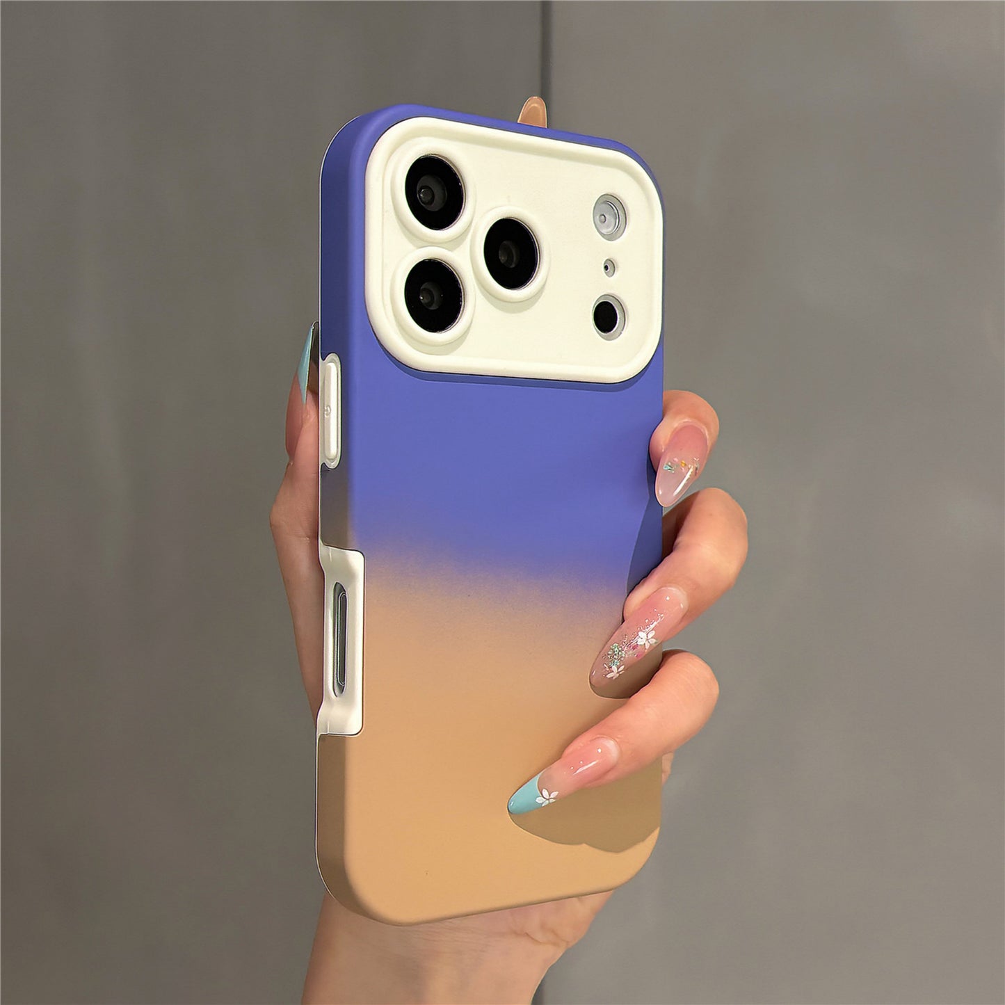 Summer Candy Color Gradient Acrylic Phone Case