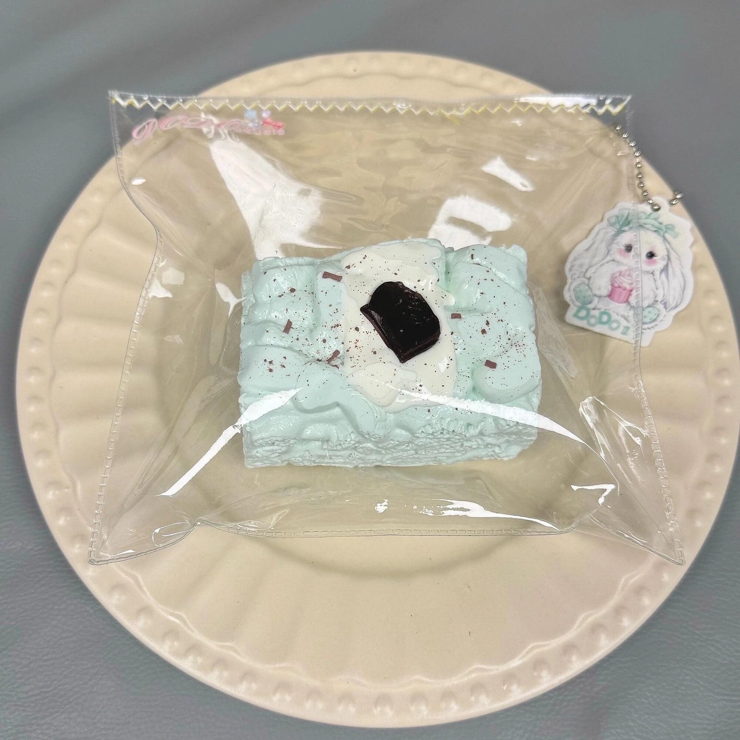 Mint Chocolate Sachima Squishy