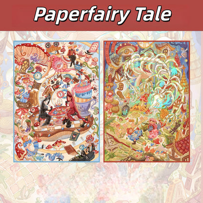 Paperfairy Tale 3D Sticker | 2 Cute Miniature Scenes