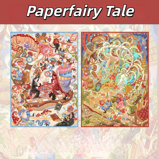 Paperfairy Tale 3D Sticker | 2 Cute Miniature Scenes