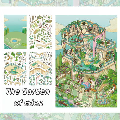 The Garden of Eden 3D Sticker