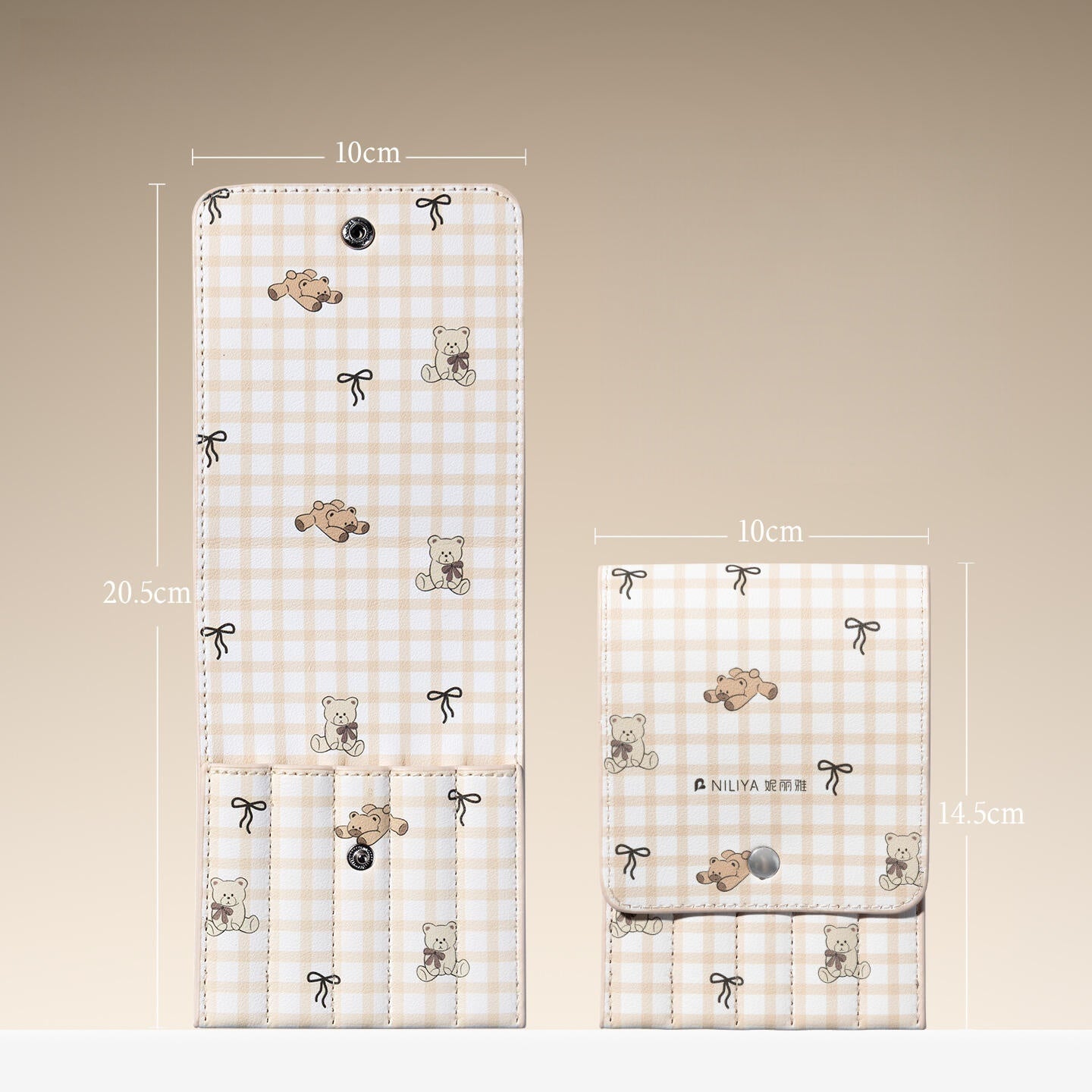 Sticker Tweezers Storage Bag