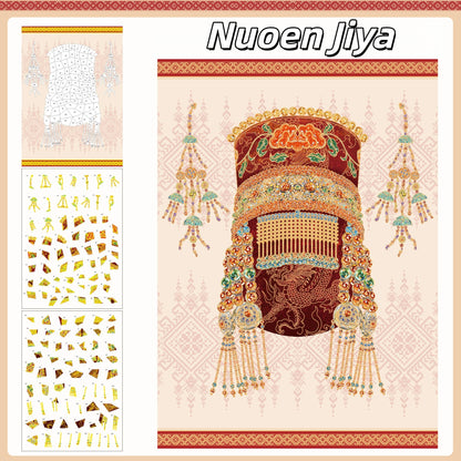 Nomad’s Breeze 3D Sticker | 2 Cute Miniature Scenes