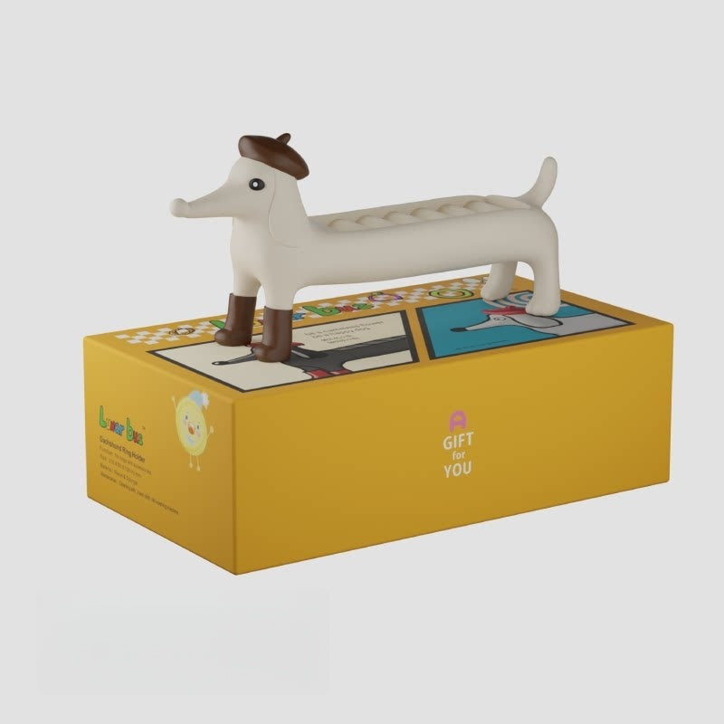 Dachshund Ring Jewelry Box