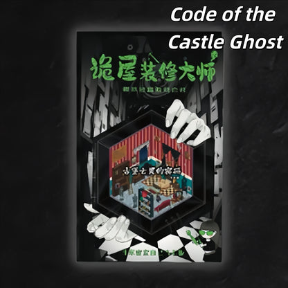 Haunted Decor Master 3D Sticker | 3 Cute Miniature Scenes