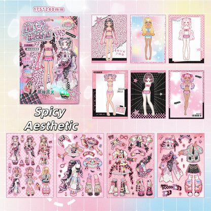 Dress-up 3D Sticker Book