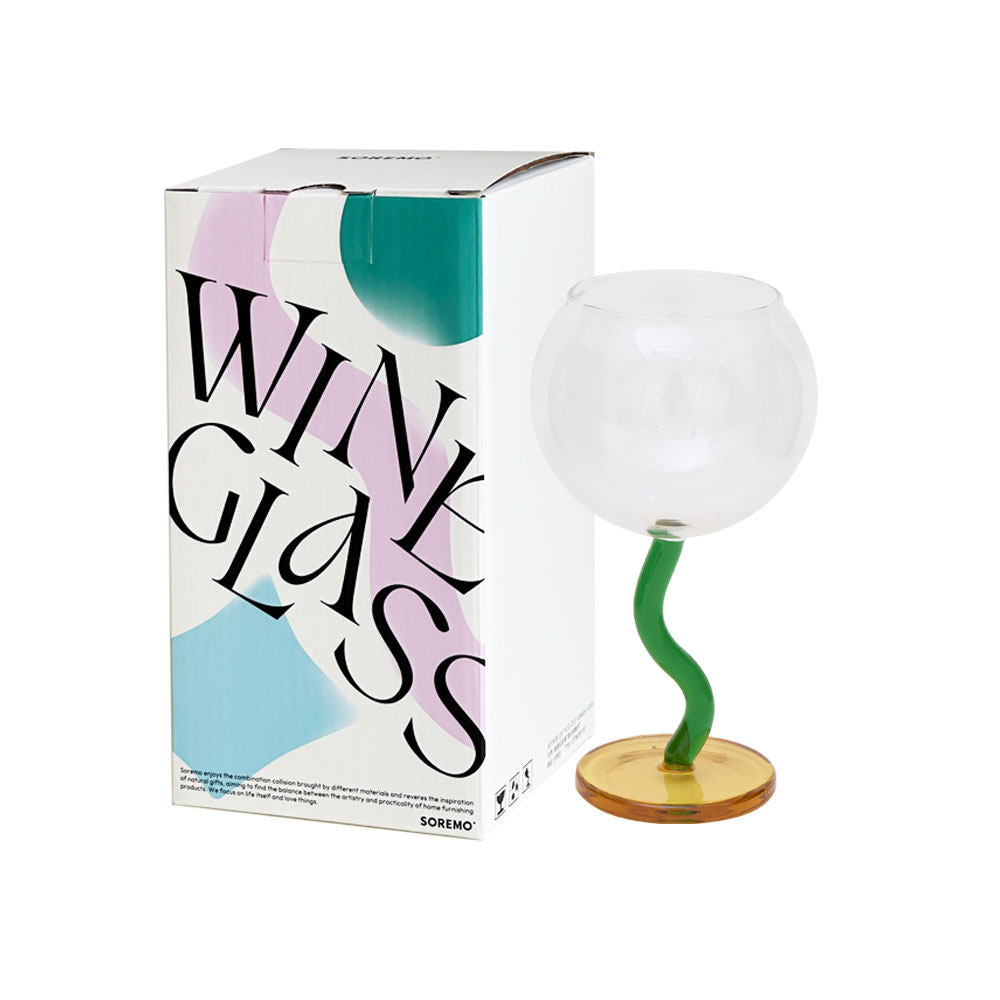 Colorful Stem Goblet